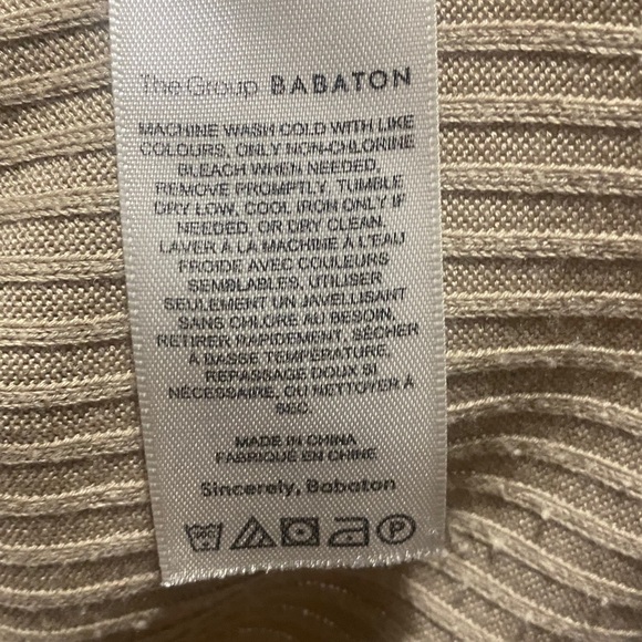 Aritzia💗Babaton Soft Ribbed Mockneck - Picture 7 of 10